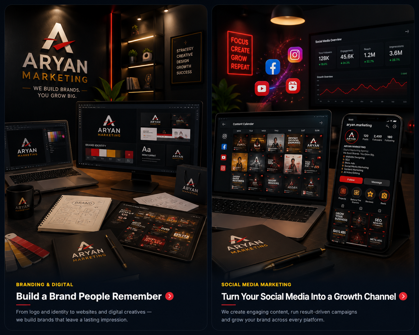 ARYAN Marketing Social Media Marketing