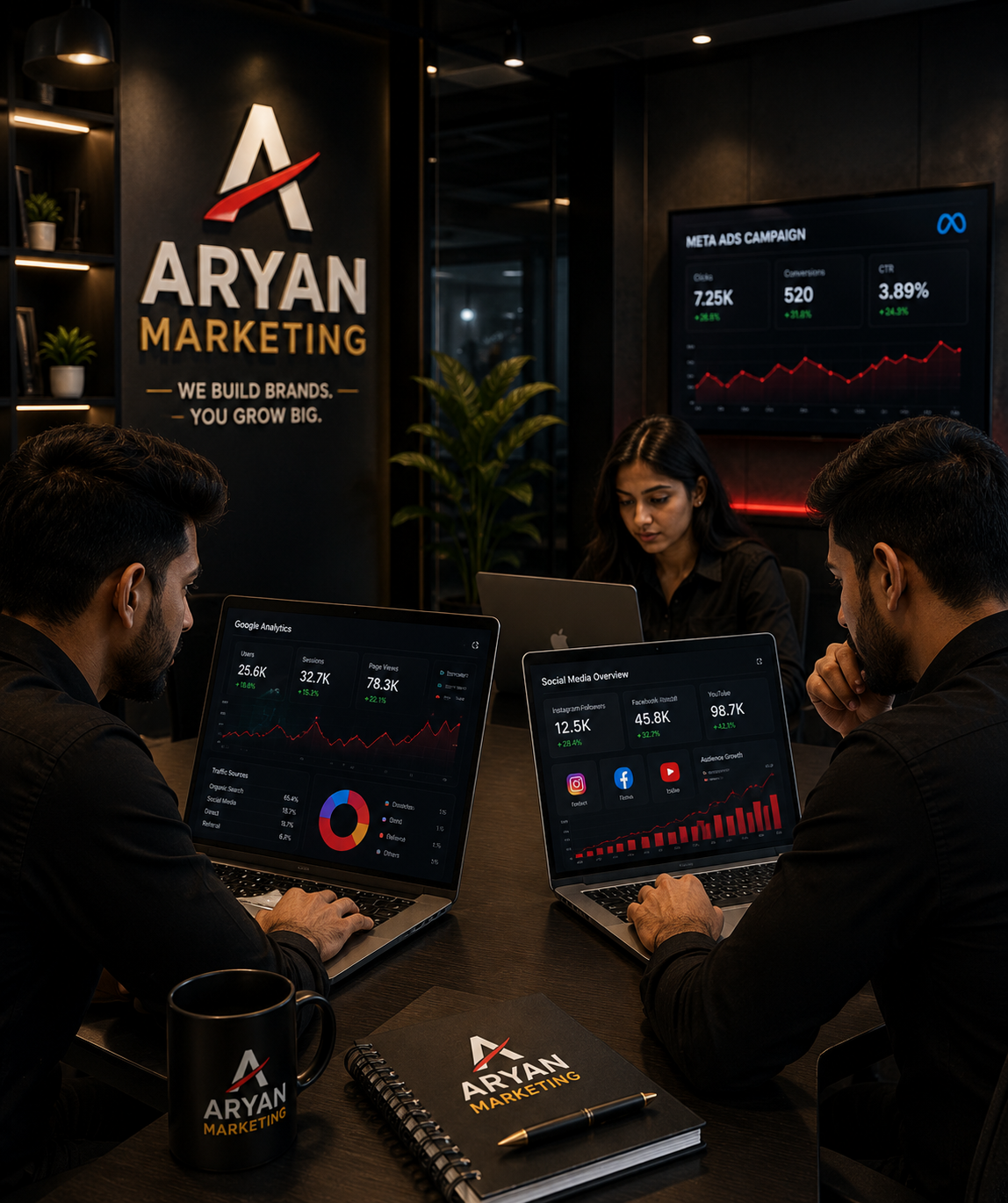 ARYAN Marketing Digital Marketing Team